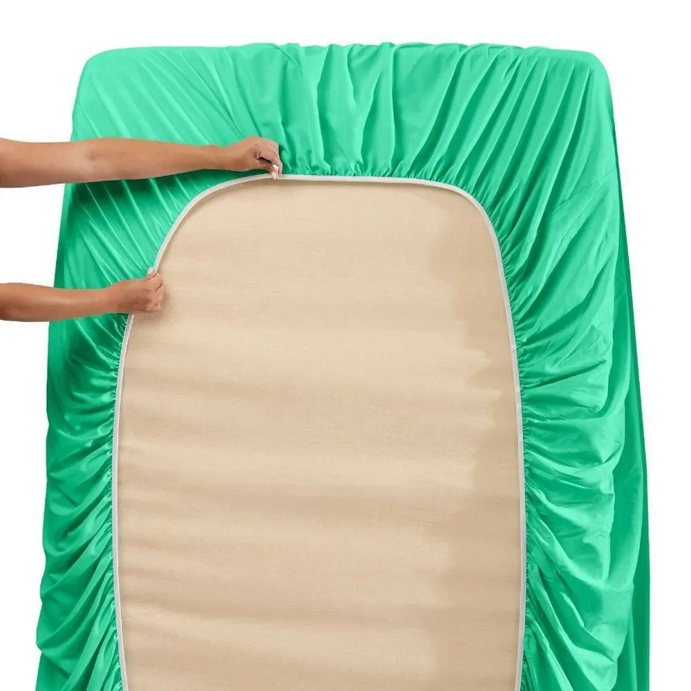 Mint Egyptian Comfort Bed Sheets 4 Piece! Sale!
